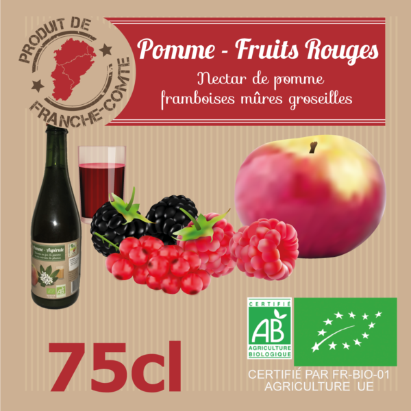 Pomme-Fruits rouges