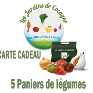 BON CADEAU 5 Paniers de légumes