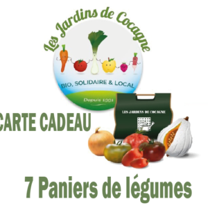 BON CADEAU 7 Paniers de légumes