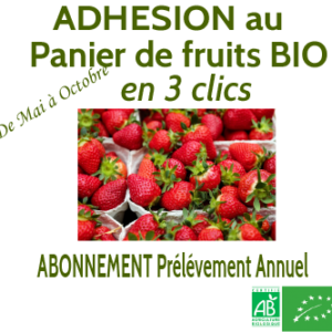PANIER DE FRUITS Prélèvement Annuel